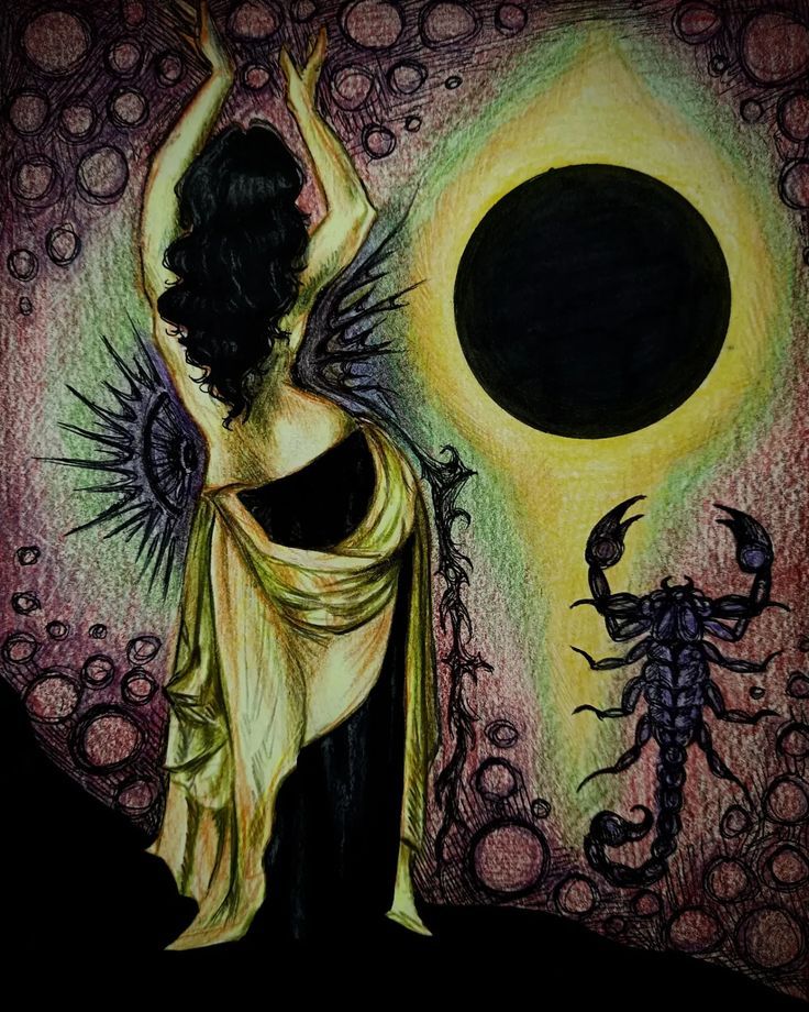 occult collage image one